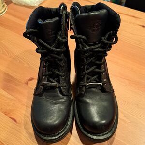 Vintage Harley Davidson Womens Combat Boots 6